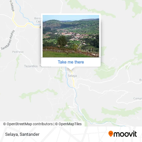 Selaya map