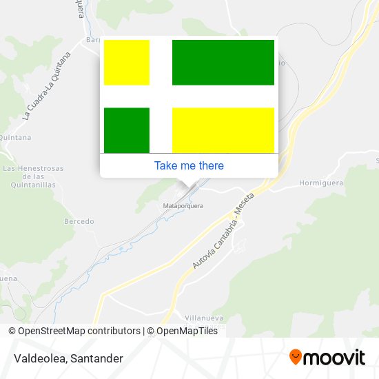 Valdeolea map