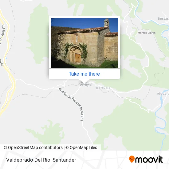 Valdeprado Del Río map