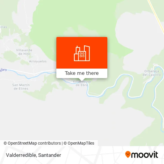 Valderredible map