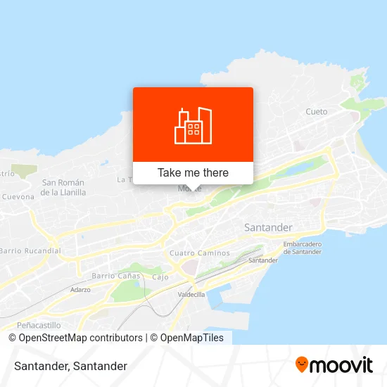 Santander map