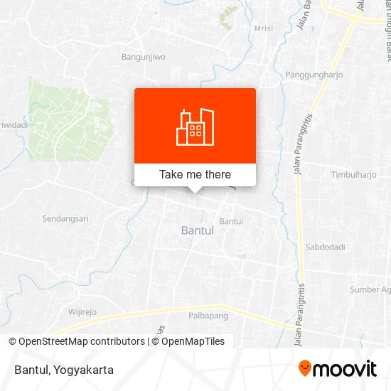 Bantul map