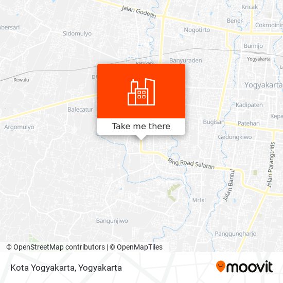 Kota Yogyakarta map