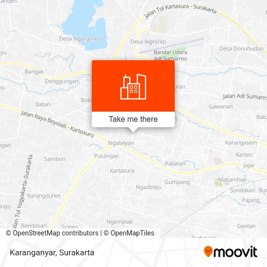 Karanganyar map