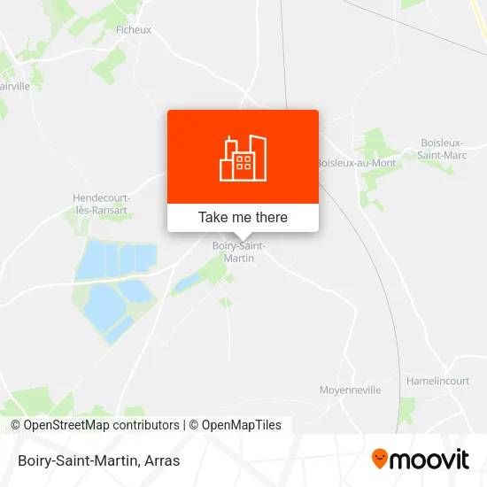 Boiry-Saint-Martin map