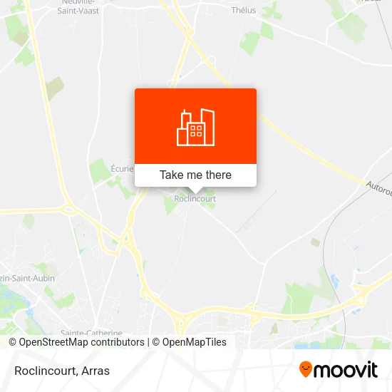 Roclincourt map