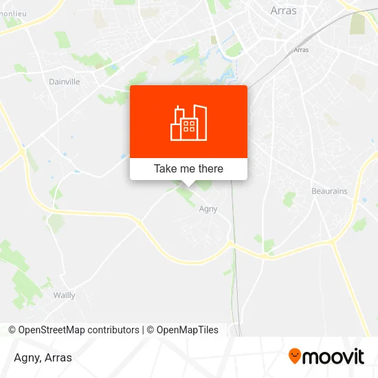 Agny map