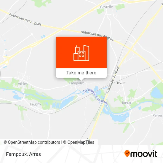 Fampoux map