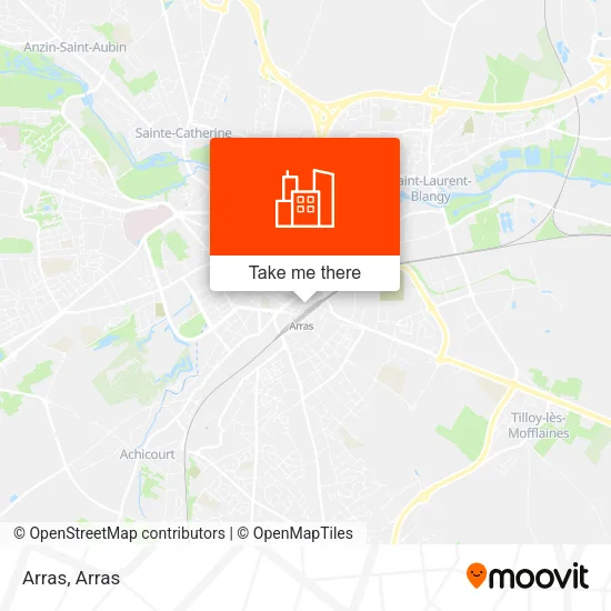Arras map