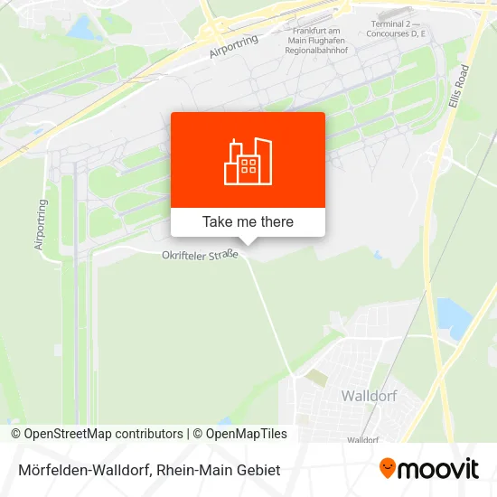 Карта Mörfelden-Walldorf