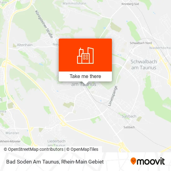 Карта Bad Soden Am Taunus