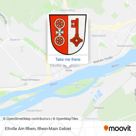 Карта Eltville Am Rhein