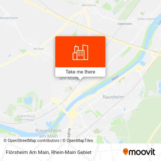 Flörsheim Am Main map