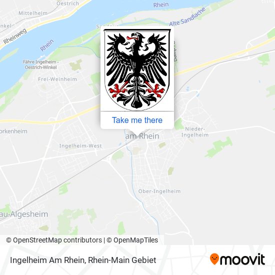 Карта Ingelheim Am Rhein