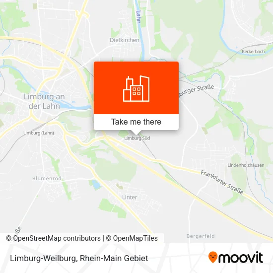 Карта Limburg-Weilburg