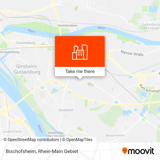 Карта Bischofsheim