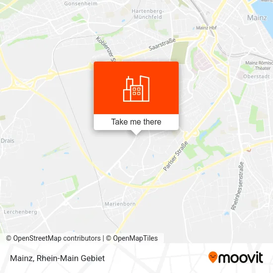 Mainz map