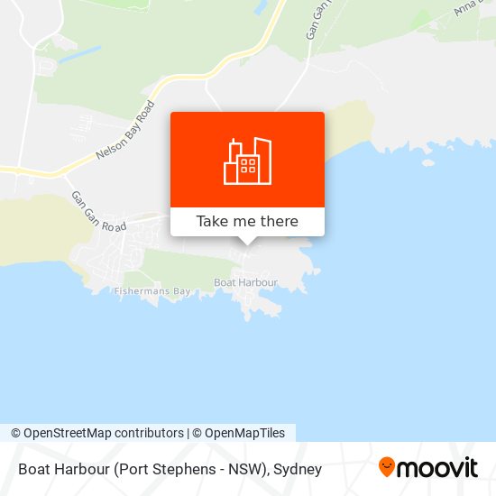 Boat Harbour (Port Stephens - NSW) map