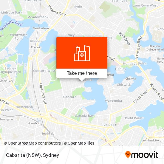 Cabarita (NSW) map