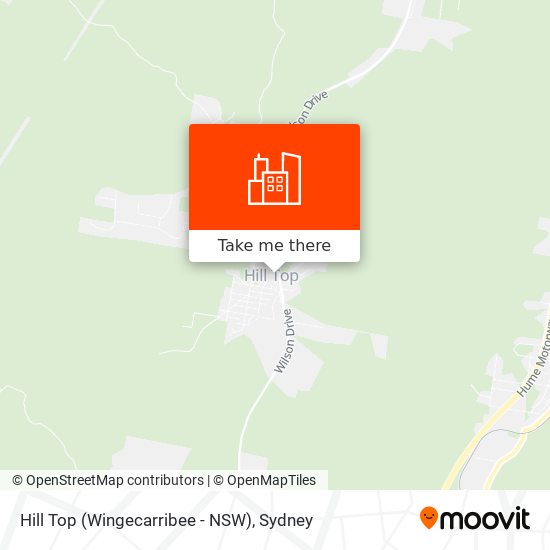 Hill Top (Wingecarribee - NSW) map