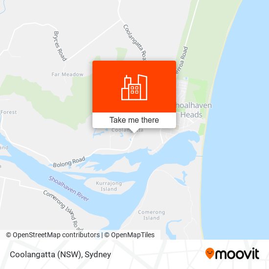 Coolangatta (NSW) map