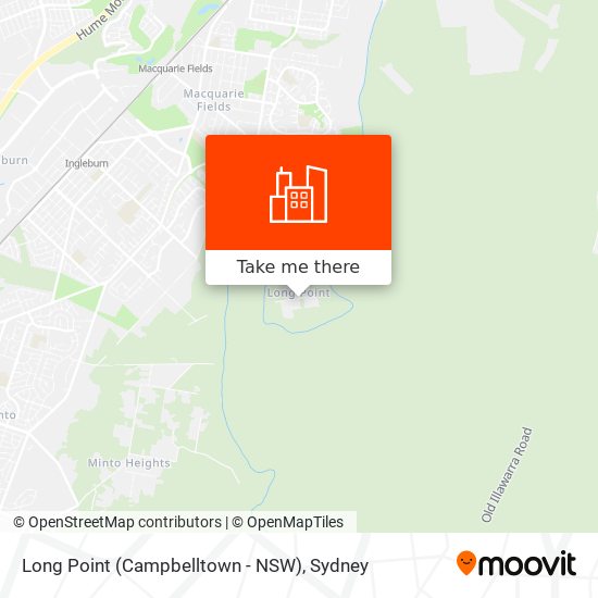 Long Point (Campbelltown - NSW) map