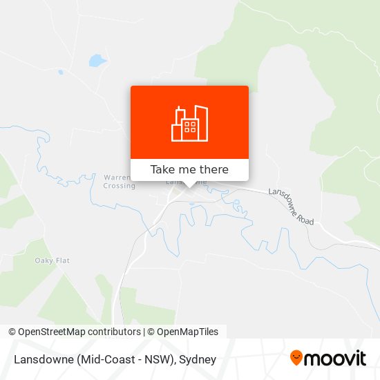 Lansdowne (Mid-Coast - NSW) map