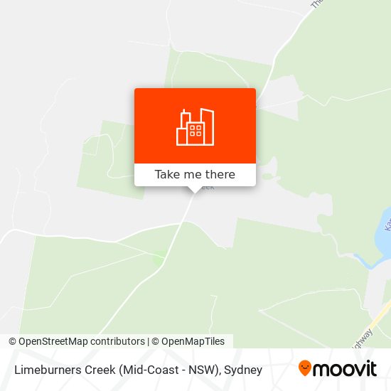 Limeburners Creek (Mid-Coast - NSW) map