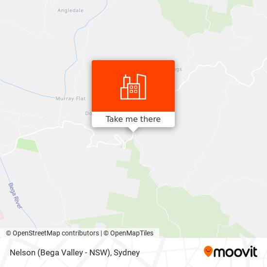 Nelson (Bega Valley - NSW) map