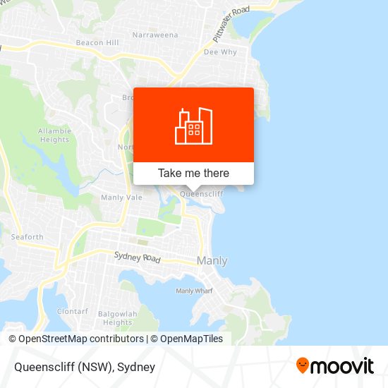 Queenscliff (NSW) map