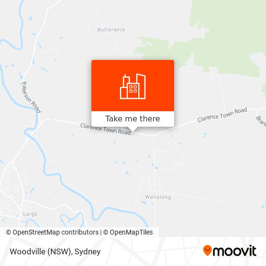 Woodville (NSW) map