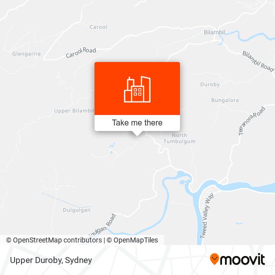 Upper Duroby map