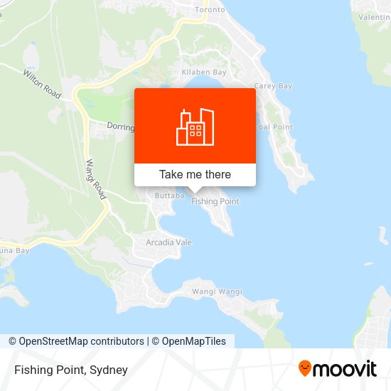 Fishing Point map
