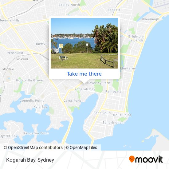 How to get to Kogarah Bay by Bus or Train?
