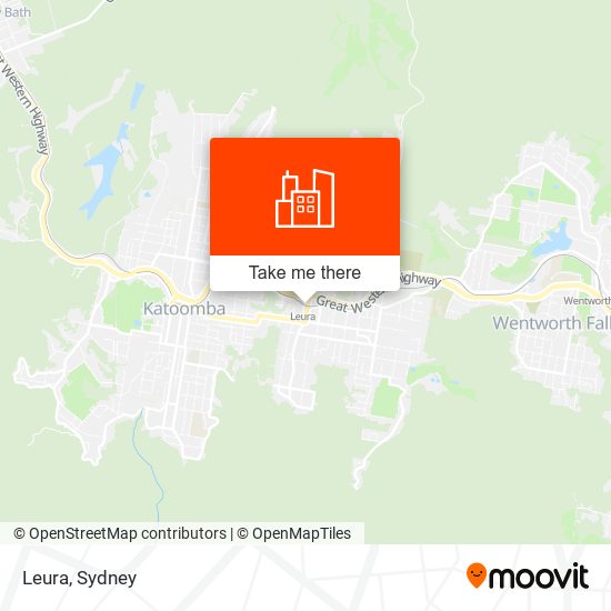 Leura map