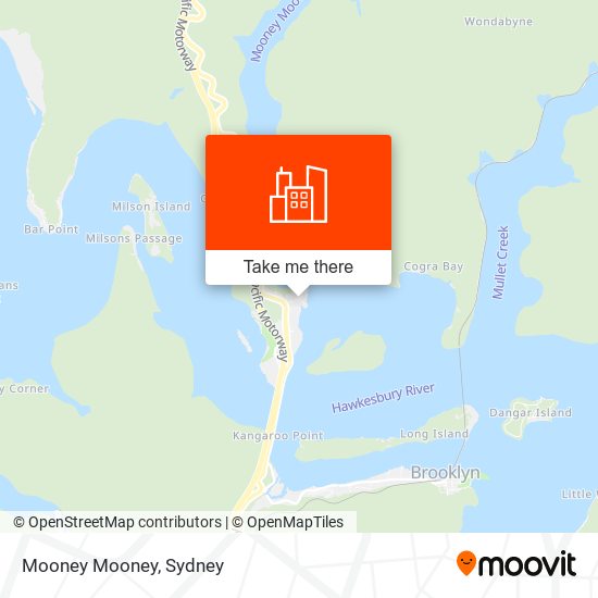 Mooney Mooney map