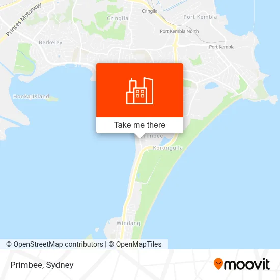 Mapa Primbee