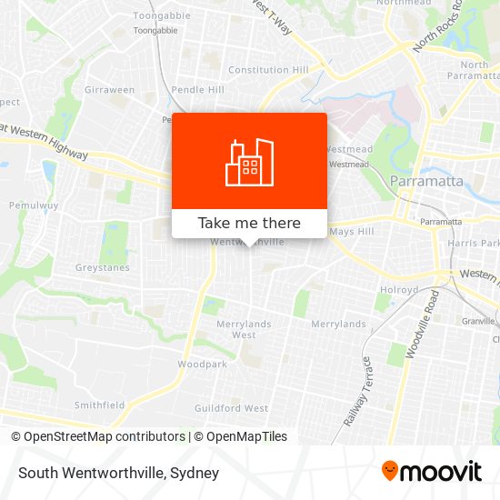 South Wentworthville map