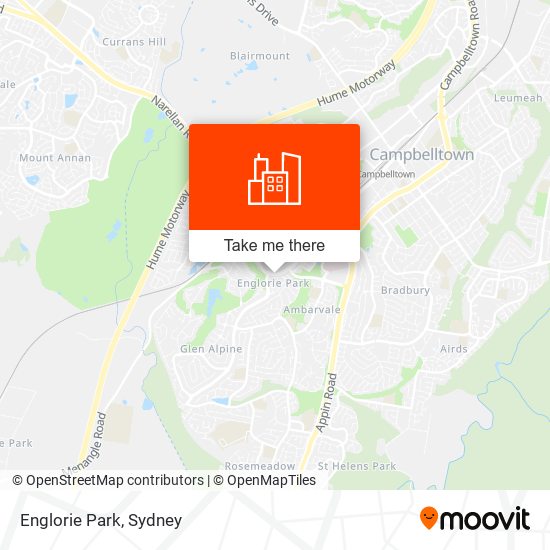 Englorie Park map