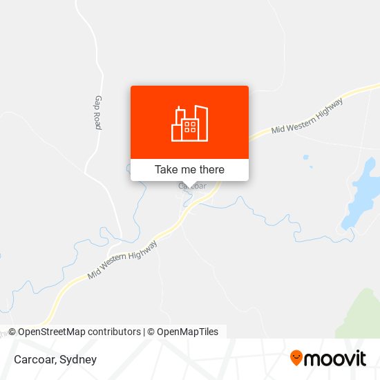 Carcoar map