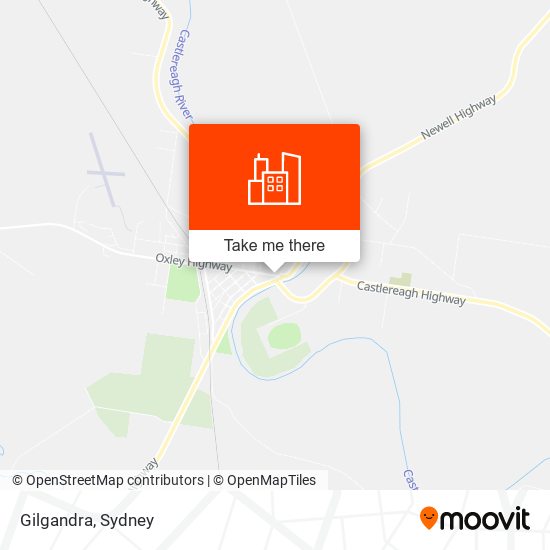 Gilgandra map