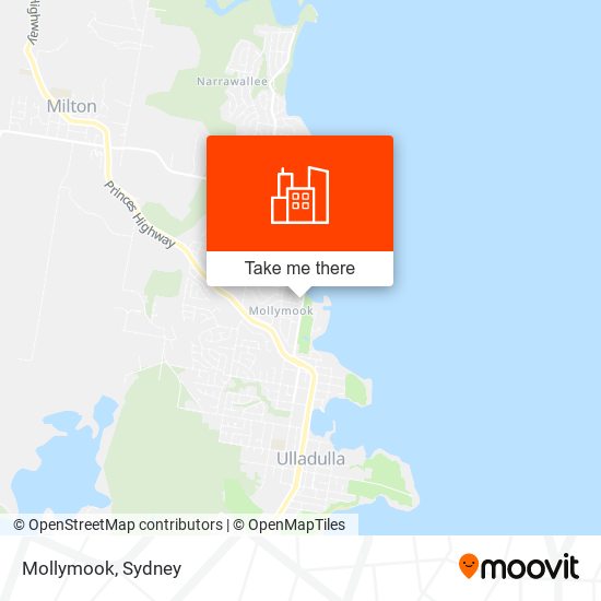 Mollymook map