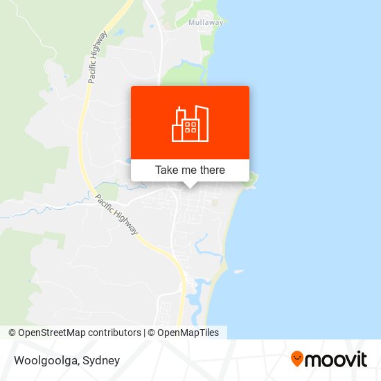 Woolgoolga map