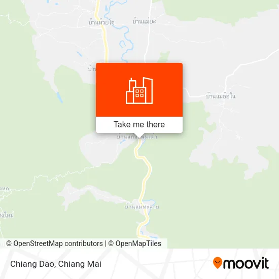Chiang Dao map