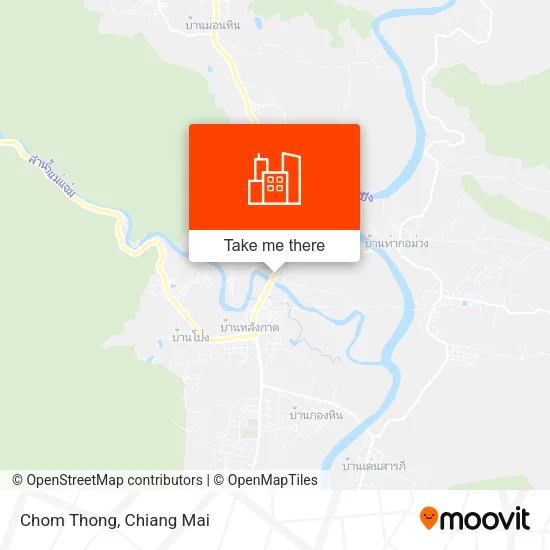 Chom Thong map