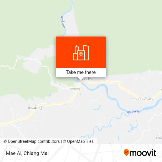 Mae Ai map