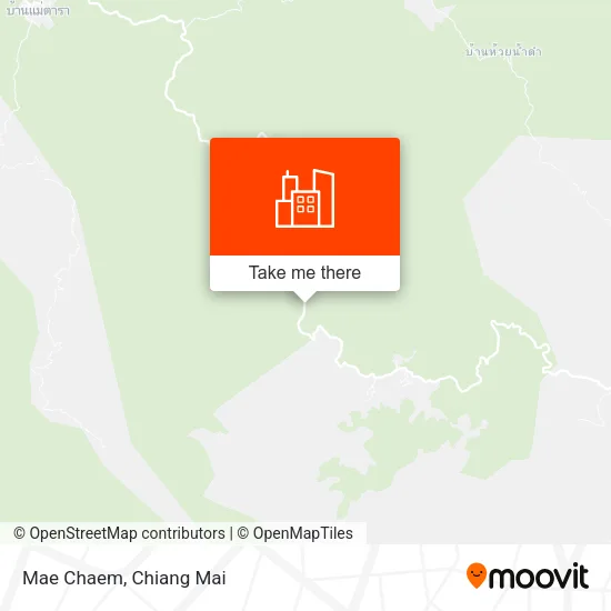 Mae Chaem map
