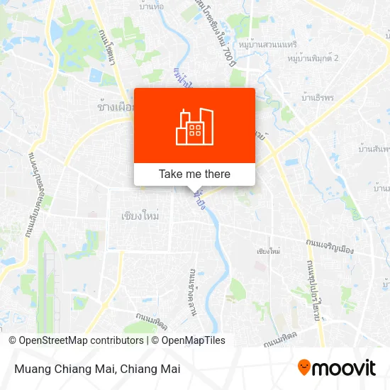 Muang Chiang Mai map