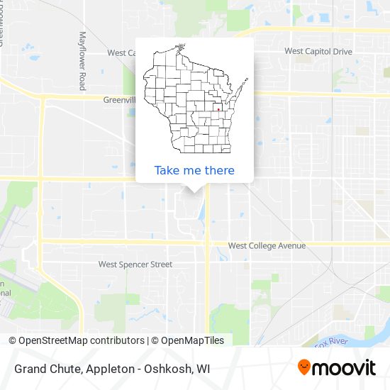 Mapa de Grand Chute
