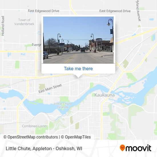 Little Chute map